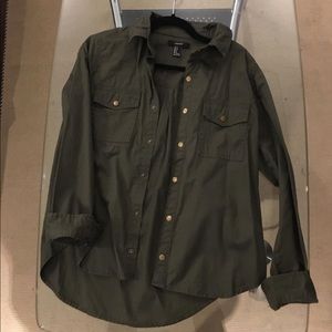 H&M Green Cardigan